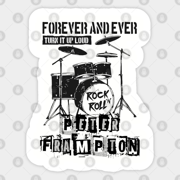 peter frampton forever Sticker by cenceremet